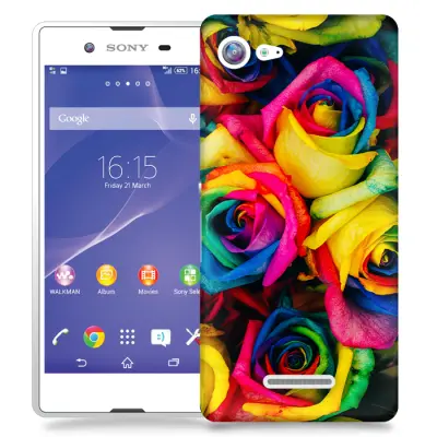 Skal till Sony Xperia E3 - Rosor