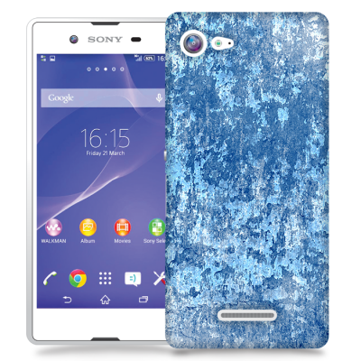Skal till Sony Xperia E3 - Rost - Blå