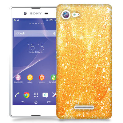 Skal till Sony Xperia E3 - Rost - Gul