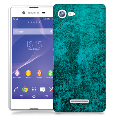 Skal till Sony Xperia E3 - Rost - Turkos