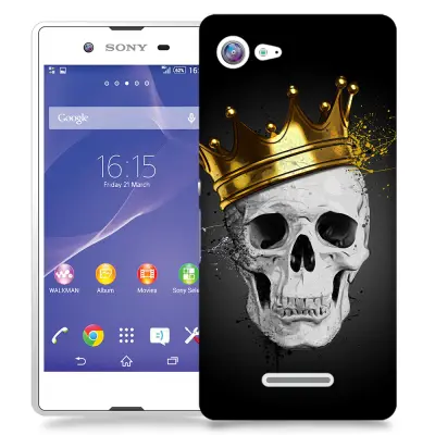 Skal till Sony Xperia E3 - Royal Skull