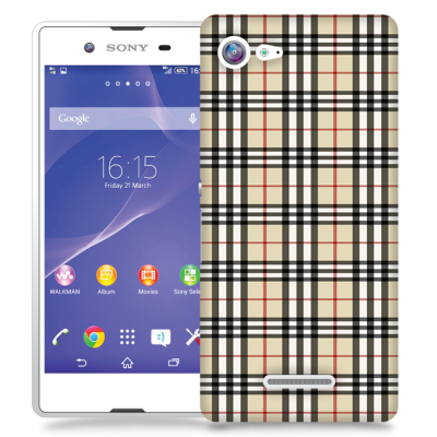Skal till Sony Xperia E3 - Rugit - Beige