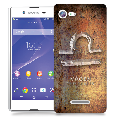 Skal till Sony Xperia E3 - Stjärntecken - Vågen