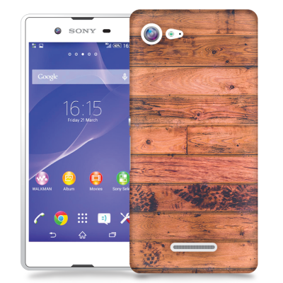 Skal till Sony Xperia E3 - Trägolv