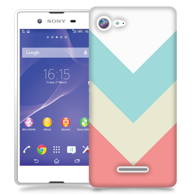 Skal till Sony Xperia E3 - Vinklar - Bubbelgum