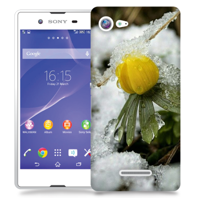 Skal till Sony Xperia E3 - Vinterblomma