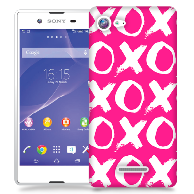 Skal till Sony Xperia E3 - Xoxo - Rosa