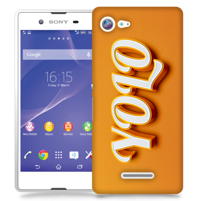 Skal till Sony Xperia E3 - Yolo - Orange