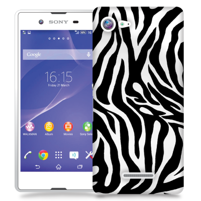 Skal till Sony Xperia E3 - Zebra