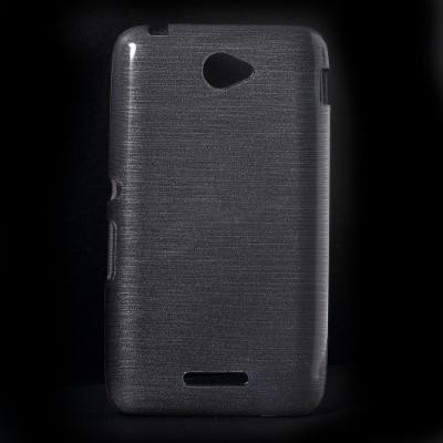 Flexicase Brushed Skal till Sony Xperia E4 - Grå