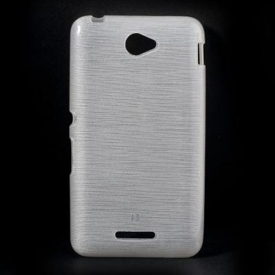 Flexicase Brushed Skal till Sony Xperia E4 - Vit