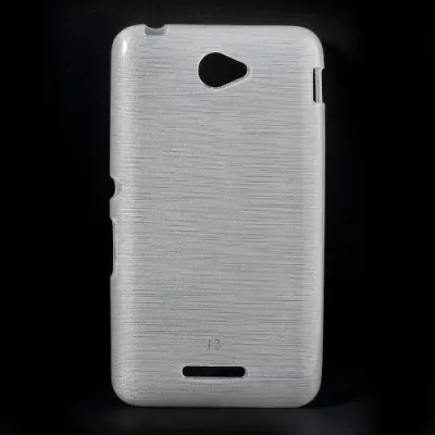 Flexicase Brushed Skal till Sony Xperia E4 - Vit