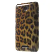 Flexicase Skal till Sony Xperia E4 - Leopard