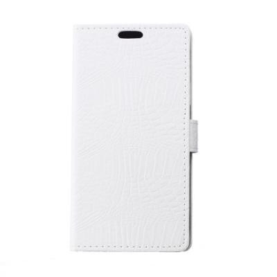 Plånboksfodral Croco till Sony Xperia E4 - Vit