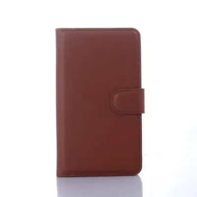 Plånboksfodral till Sony Xperia E4 - Brun