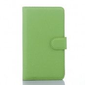 Plånboksfodral till Sony Xperia E4 - Grön