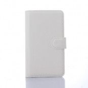 Plånboksfodral till Sony Xperia E4 - Vit