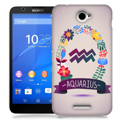 Skal till Sony Xperia E4 - AQUARIUS