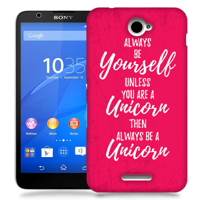 Skal till Sony Xperia E4 - Be a unicorn