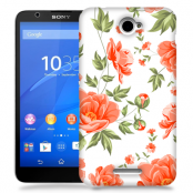 Skal till Sony Xperia E4 - Blommor
