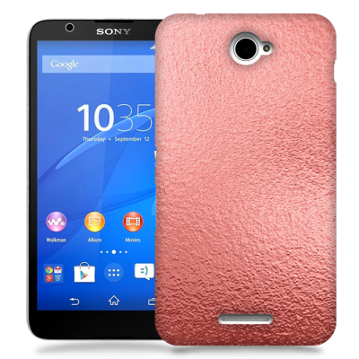 Skal till Sony Xperia E4 - Cement - Magenta