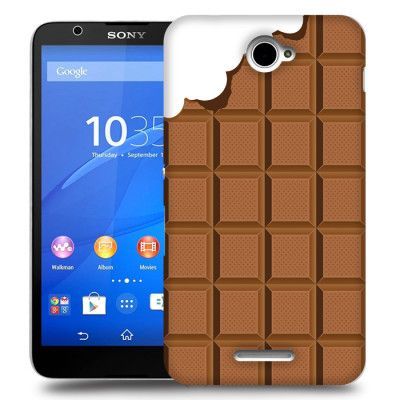 Skal till Sony Xperia E4 - Chocolate