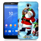 Skal till Sony Xperia E4 - Glad Jultomte
