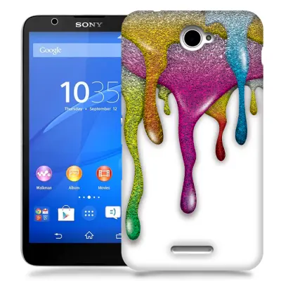 Skal till Sony Xperia E4 - Glitter Paint