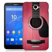 Skal till Sony Xperia E4 - Guitar Pink