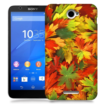 Skal till Sony Xperia E4 - Höstlöv