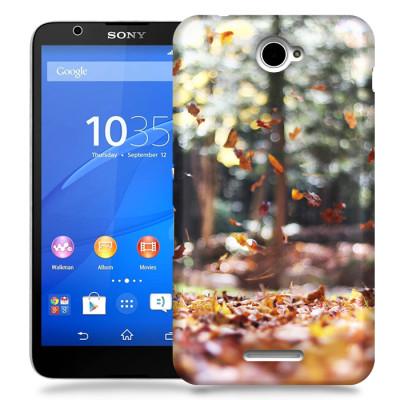 Skal till Sony Xperia E4 - Höstlöv