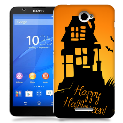 Skal till Sony Xperia E4 - Halloween Spökhus