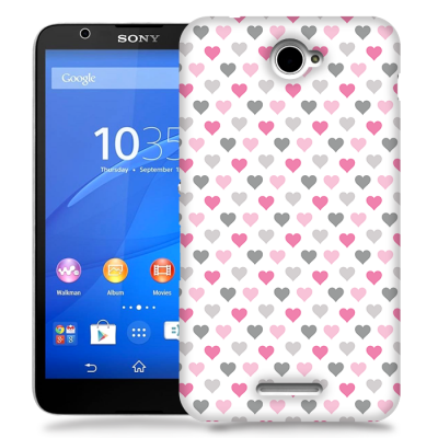 Skal till Sony Xperia E4 - Hjärtan