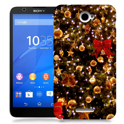 Skal till Sony Xperia E4 - Julgranskulor
