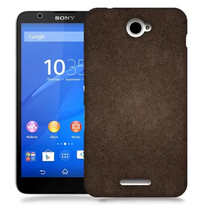 Skal till Sony Xperia E4 - Läder