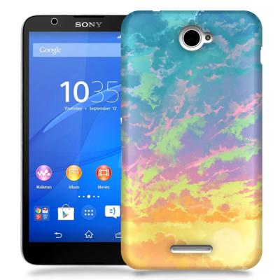 Skal till Sony Xperia E4 - Målning Himmel
