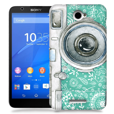 Skal till Sony Xperia E4 - Målning - Kamera