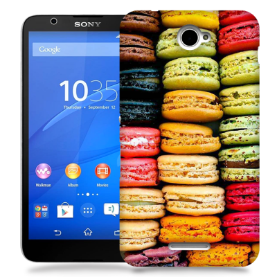 Skal till Sony Xperia E4 - Macarons