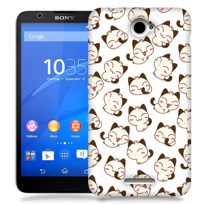 Skal till Sony Xperia E4 - Manga - Katter