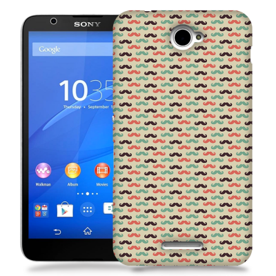 Skal till Sony Xperia E4 - Mustache