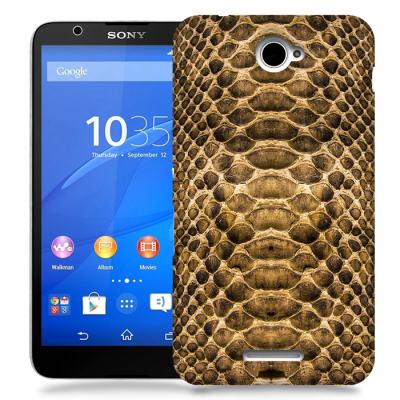 Skal till Sony Xperia E4 - Ormskinn