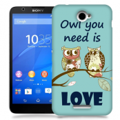 Skal till Sony Xperia E4 - Owl you need is love