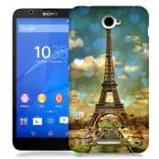 Skal till Sony Xperia E4 - Paris Hearts