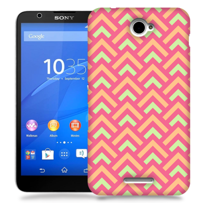 Skal till Sony Xperia E4 - Pilar - Rosa