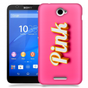 Skal till Sony Xperia E4 - Pink - Rosa