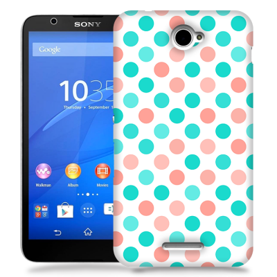 Skal till Sony Xperia E4 - PolkaDots