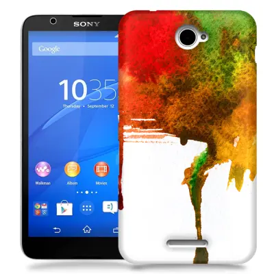 Skal till Sony Xperia E4 - Rinnande färg