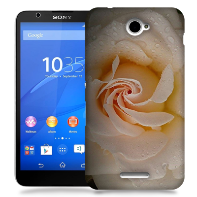 Skal till Sony Xperia E4 - Ros persika