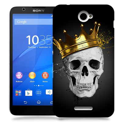 Skal till Sony Xperia E4 - Royal Skull