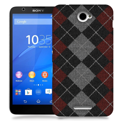 Skal till Sony Xperia E4 - Stickat - Mönster